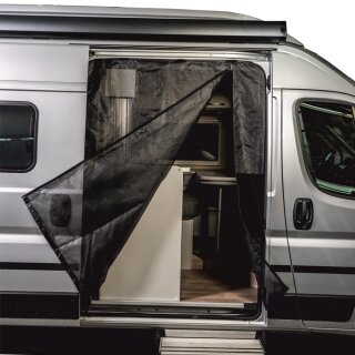 Moskitonetz Fiat Ducato Schiebetür H2 + H3 - standard Reißverschluss