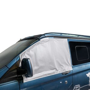 Thermomatte für Ford Transit (Tourneo/Custom) - Außenisolierung SET (Front + 2 x Seitenscheibe)