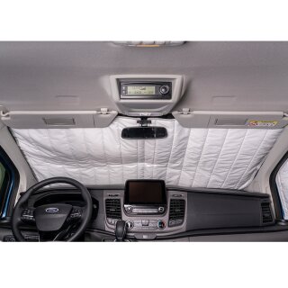 Thermomatte für Ford Transit  (Tourneo/Custom) - INNEN SET (Front + 2 x Seitenscheibe)