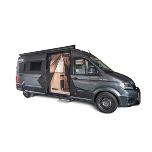 Moskitonetz VW Crafter / MAN TGE Schiebetür magnet Reißverschluss