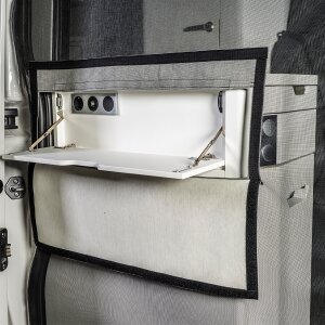 Moskitonetz VW Crafter / MAN TGE Schiebetür Küchenausbau (magnet)