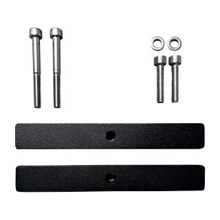 Dachträger Adapter Kederschiene VW T5 & T6 2 Stk. im Set schwarz pulverbeschichtet