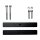 Dachträger Adapter Kederschiene VW T5 & T6 2 Stk. im Set schwarz pulverbeschichtet