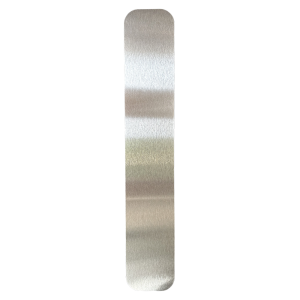 Magnetboards zum kleben "Edelstahl" 40 cm x 7 cm