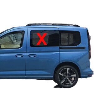 Thermomatte für VW Caddy 5 - INNEN Seitenscheibe...