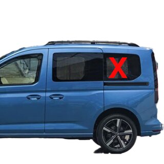 Thermomatte für VW Caddy 5 - INNEN Seitenscheibe hinten links