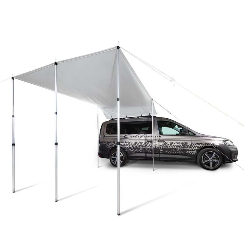 teppich zelt innen XMTECH Vorzeltteppich hochwertiger Camping 400x500cm, Zeltteppich Zeltunterlage bläulich-grau, Teppich für Wohnmobil aus HDPE, Outdoor Campingmatte inkl Tragetasche & 19 Heringe Sport & Freizeit Deda Deda Tape sports-games Color:Cranberry w/ Gray floor
