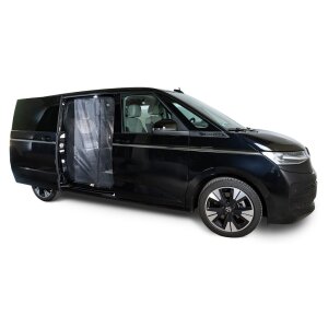 Moskitonetz VW T7 Schiebetür fine-mesh mit Magnetverschluss Fahrerseite (links)