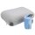 COCOON Reisekopfkissen "Air Core" M (35 x 45 cm) hellblau/grau