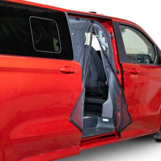 Moskitonetz Ford Transit Custom (ab 2024) Schiebetür grobmaschig Fahrerseite (links)