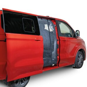 Moskitonetz Ford Transit Custom (ab 2024) Schiebetür grobmaschig Fahrerseite (links)