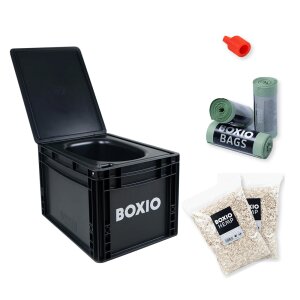 BOXIO Toilet PLUS - Trenntoilette Starterset