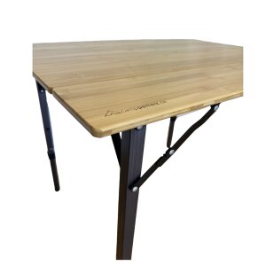 Campingtisch Bambus 80 x 60