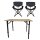 SET - Camping Tisch und Camping Stuhl 1 x Tisch (100 x 65) / 2 x Stuhl