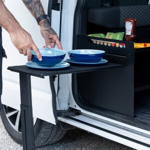 VW Schuhregal für Trittstufe