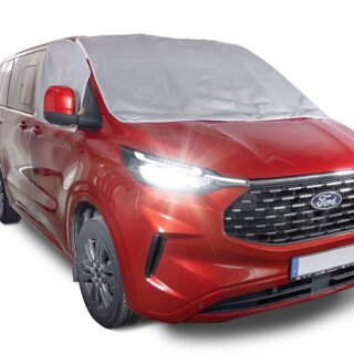 Thermomatte für Ford Custom V710 (ab 2023) - Außenisolierung SET (Front + 2 x Seitenscheibe)