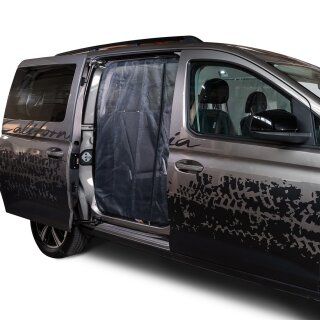 Moskitonetz VW Caddy 5 MAXI Schiebetür grobmaschig mit Magnetverschluss Beifahrerseite (rechts)