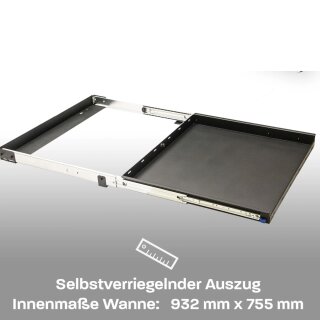 Heckauszug für VW T5/T6/T6.1 California (COAST / OCEAN)  100 cm x 80 cm (Tiefe: 75 cm)