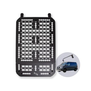 Molle Board für VW T5 T6 T6.1 Transporter / Multivan mit C-Schiene Universelle Gerätehalterung