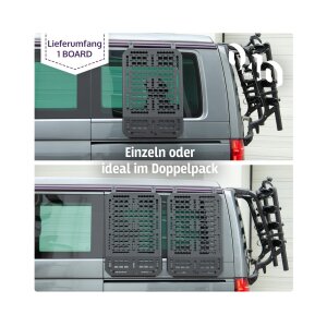 Molle Board für VW T5 T6 T6.1 Transporter / Multivan mit C-Schiene Universelle Gerätehalterung
