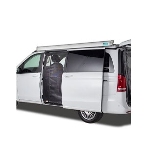 Moskitonetz Mercedes V-Klasse Schiebetür fine-mesh mit Magnetverschluss Fahrerseite (links)