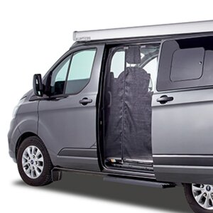 Moskitonetz Ford Transit (Tourneo/Custom) Schiebetür grobmaschig mit Magnetverschluss Fahrerseite (links)