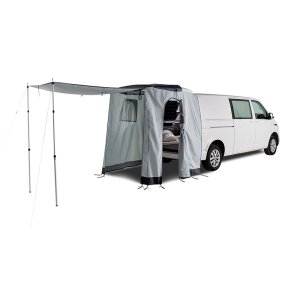 VanSpace Heckzelt Worker VW T5 hellgrau
