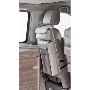 Rücksitztasche Spezial für Küchenausbauten VW T5 hellgrau