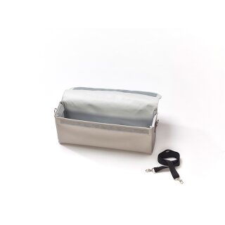 Fußraumtasche mit Tragegurt Mercedes V-Klasse hellgrau